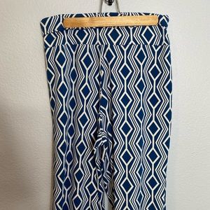 Zac & Rachael geometric palazzo pants